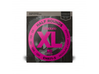 D'Addario ENR71-5 45-130 Regular Light 5-String, Long Scale, XL Half Rounds Bass Strings D'Addario ENR71-5 45-130 Regular Light 5-String, Long Scale, XL Half Rounds Bass Strings